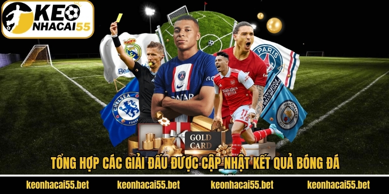 Keonhacai cung cấp dữ liệu đa dạng giải đấu